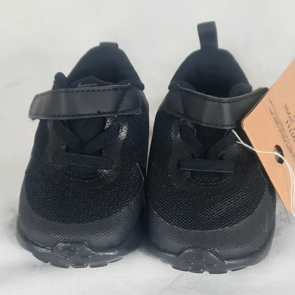 Nike Revolution 7 Baby Toddler Shoes Size 3C Black Anthracite FB7691-001 NEW